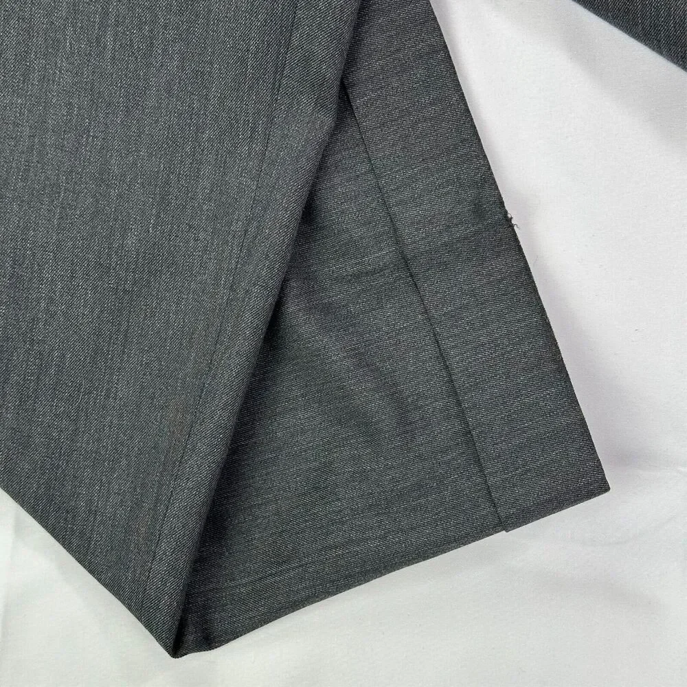 Joseph & Feiss Wool Blend Dress Pants 42x30 Gray Classic Fit‎ Pleated